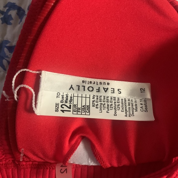 Seafolly Women's Summer Sea Bound Tri Bra Bikini Top new without tag - Picture 9 of 12